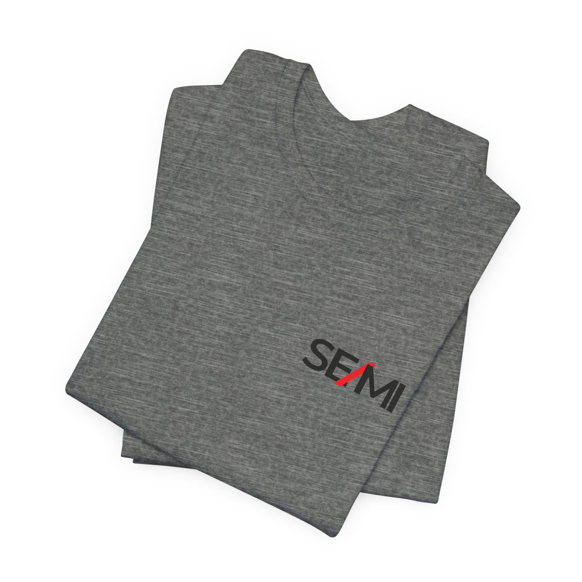 SEMI Black Box Tee | Airlume Cotton
