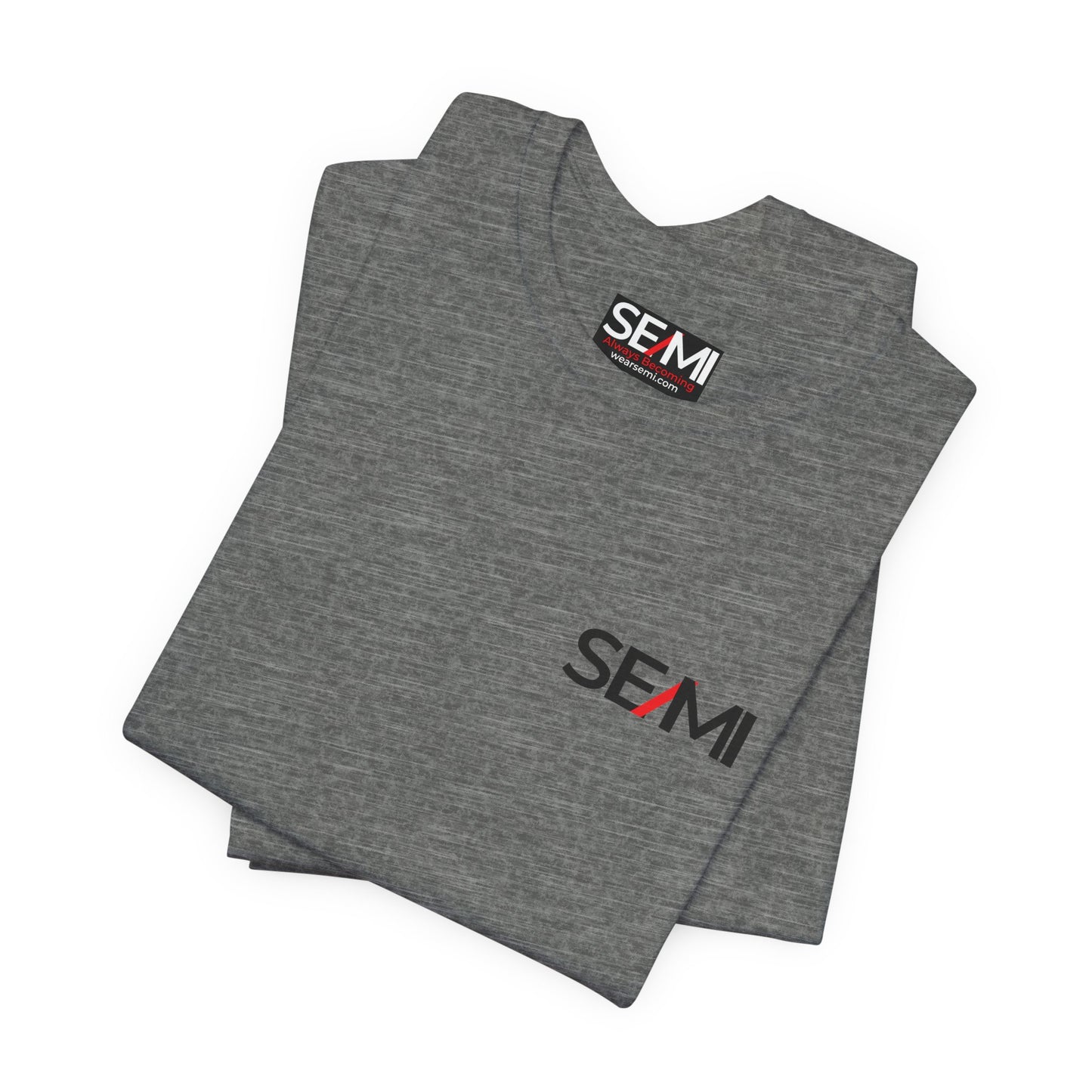 SEMI Black Box Tee | Airlume Cotton