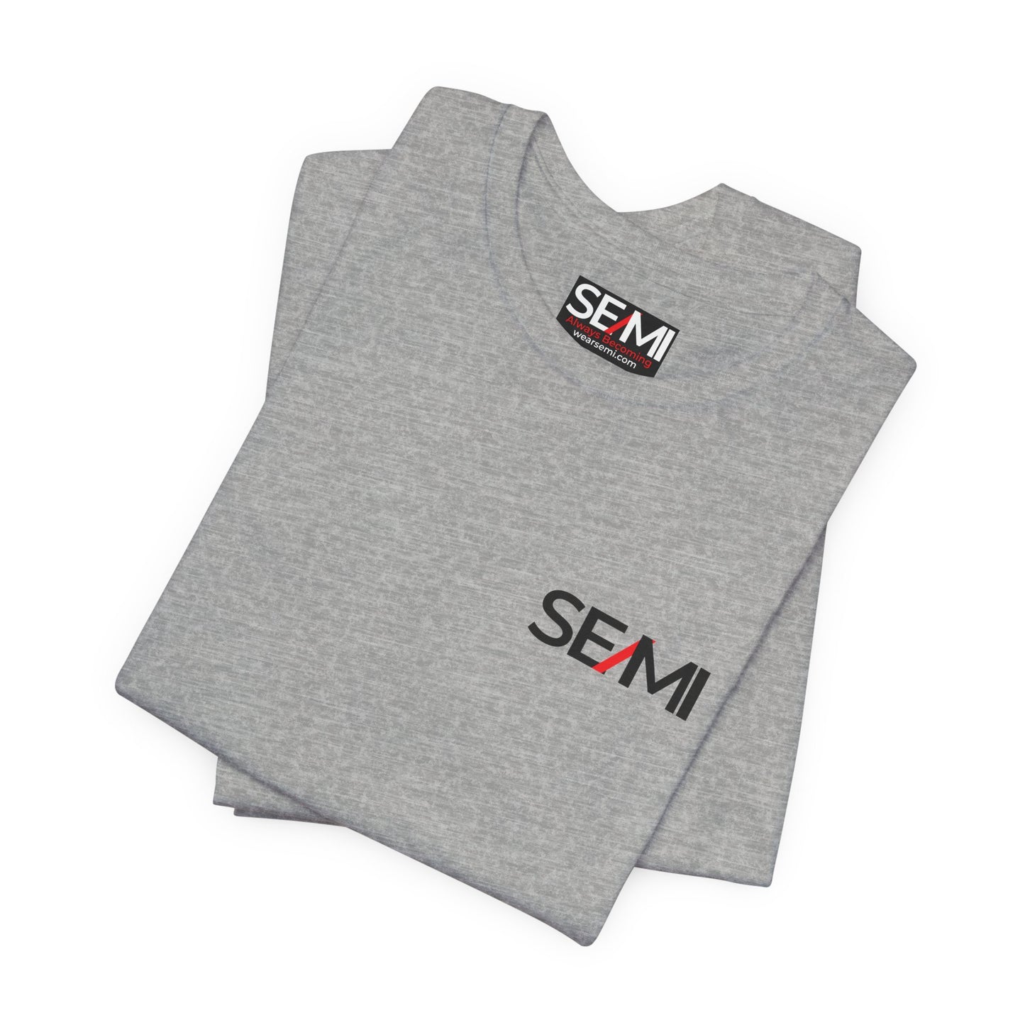 SEMI Black Box Tee | Airlume Cotton