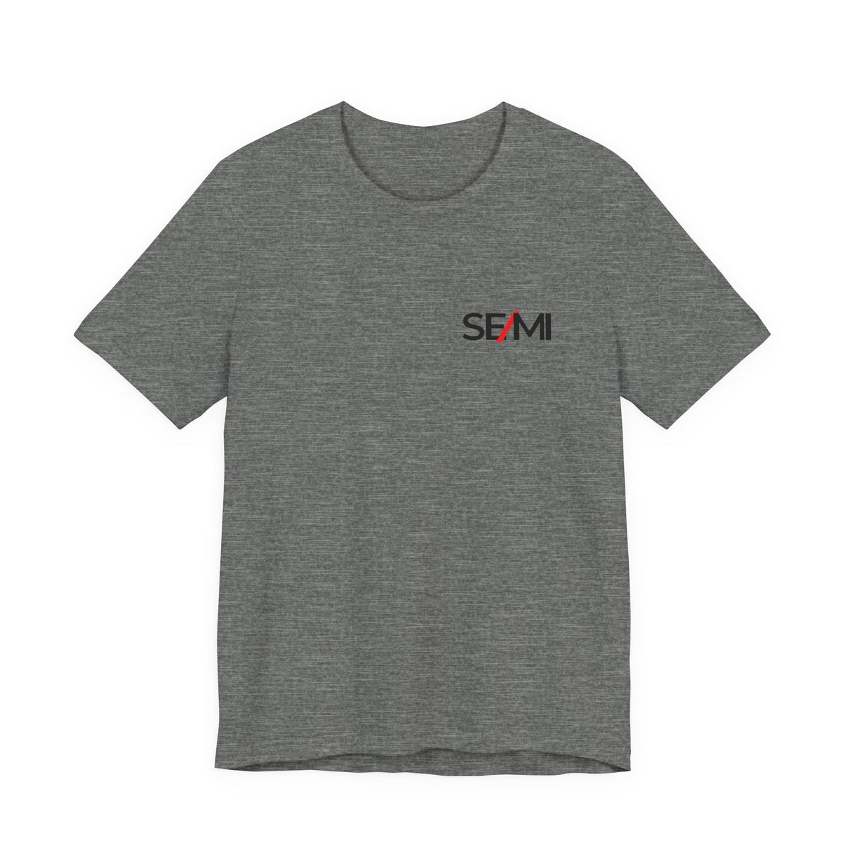 SEMI Black Box Tee | Airlume Cotton