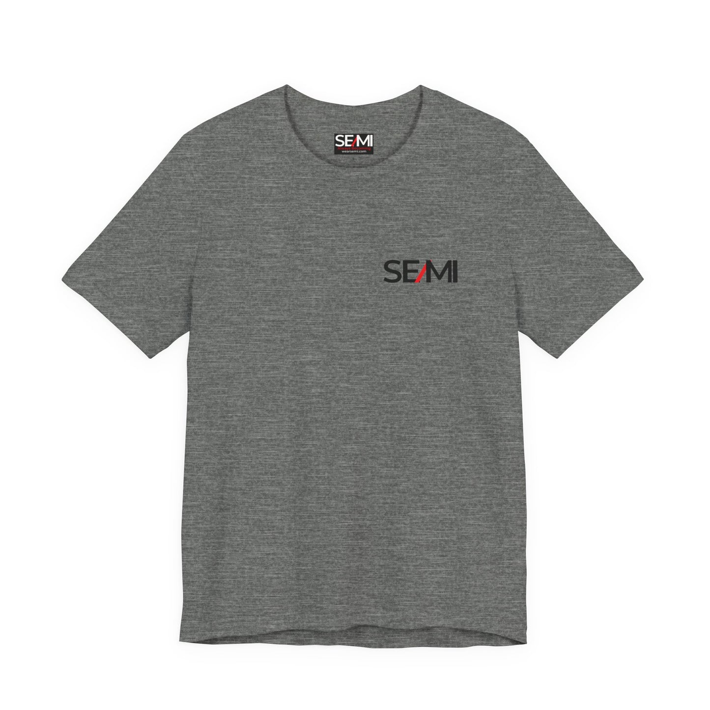 SEMI Black Box Tee | Airlume Cotton