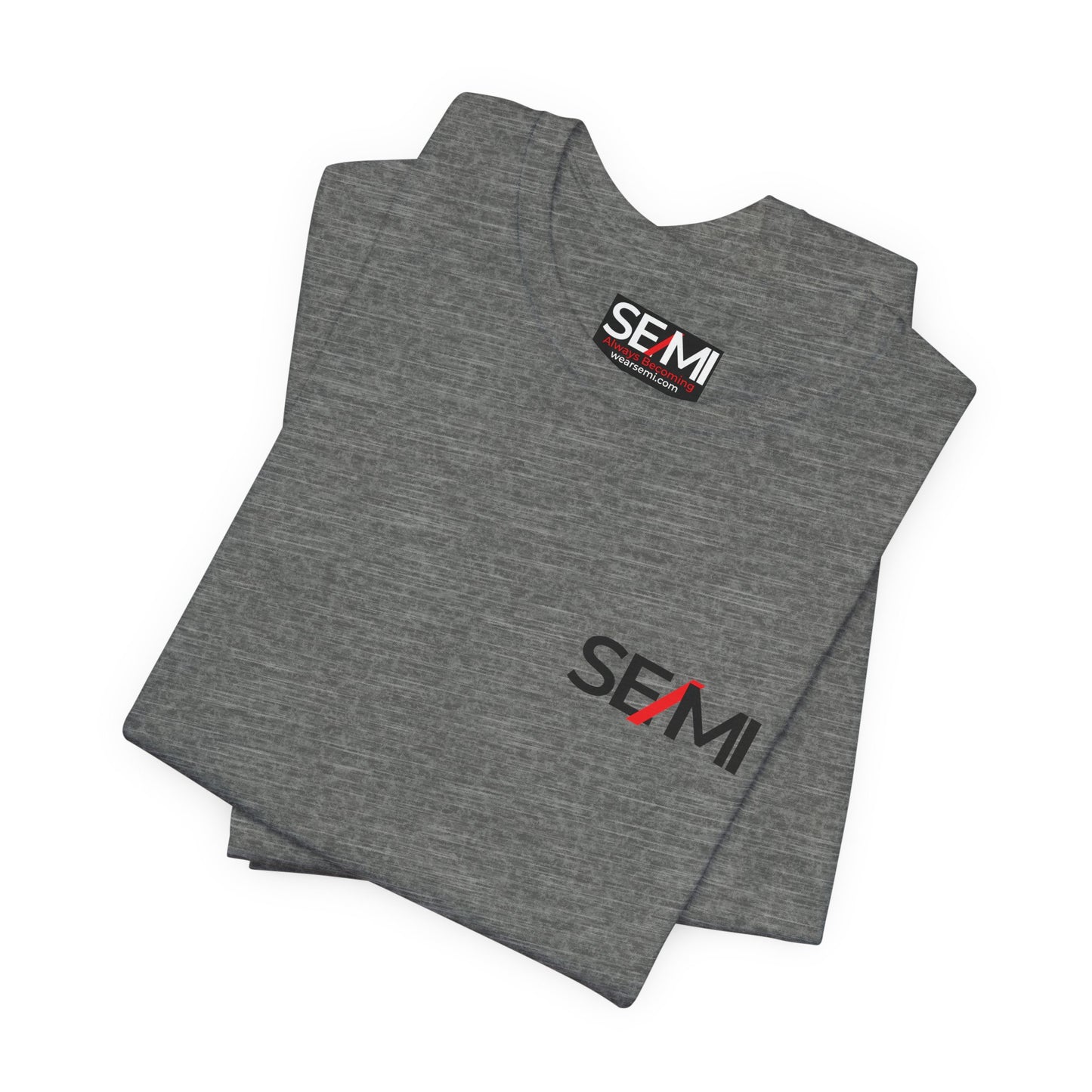 SEMI Black Box Tee | Airlume Cotton
