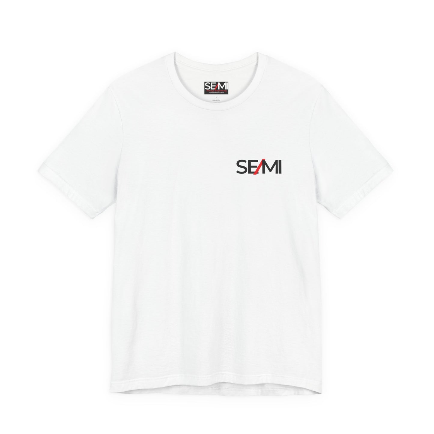 SEMI Black Box Tee | Airlume Cotton