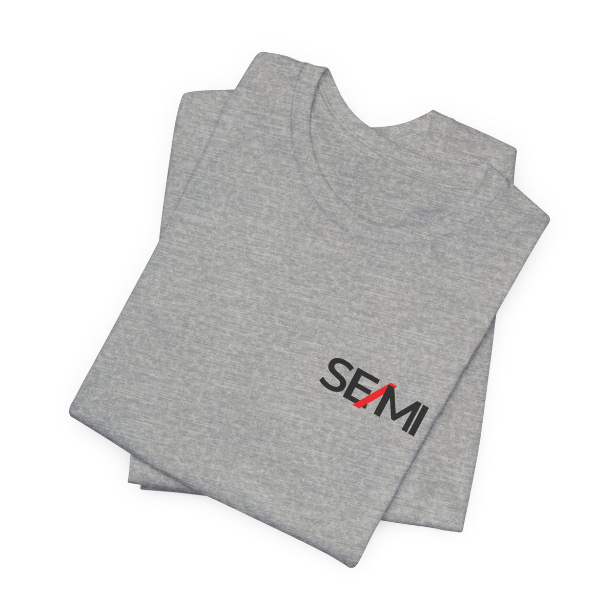 SEMI Black Box Tee | Airlume Cotton